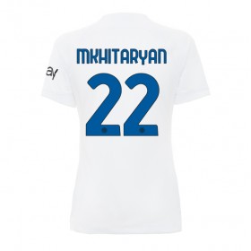 Damen Fußballbekleidung Inter Milan Henrikh Mkhitaryan #22 Auswärtstrikot 2023-24 Kurzarm